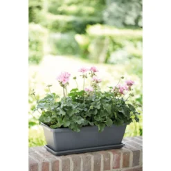 Elho Barcelona Trough Balkonbak 90 Antraciet -Aanbiedingen Bloei Tuin Winkel elho barcelona trough balkonbak 90 antraciet 1519732684 1 l