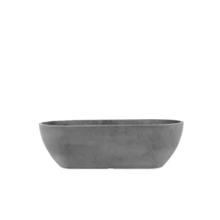 Nova Balkonbak Half Rond 55 Beton Grijs