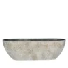 Nova Balkonbak Half Rond 55 Concrete Gold